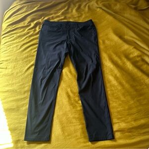Lululemon Mens ABC Pant Dark Blue 36 x 34